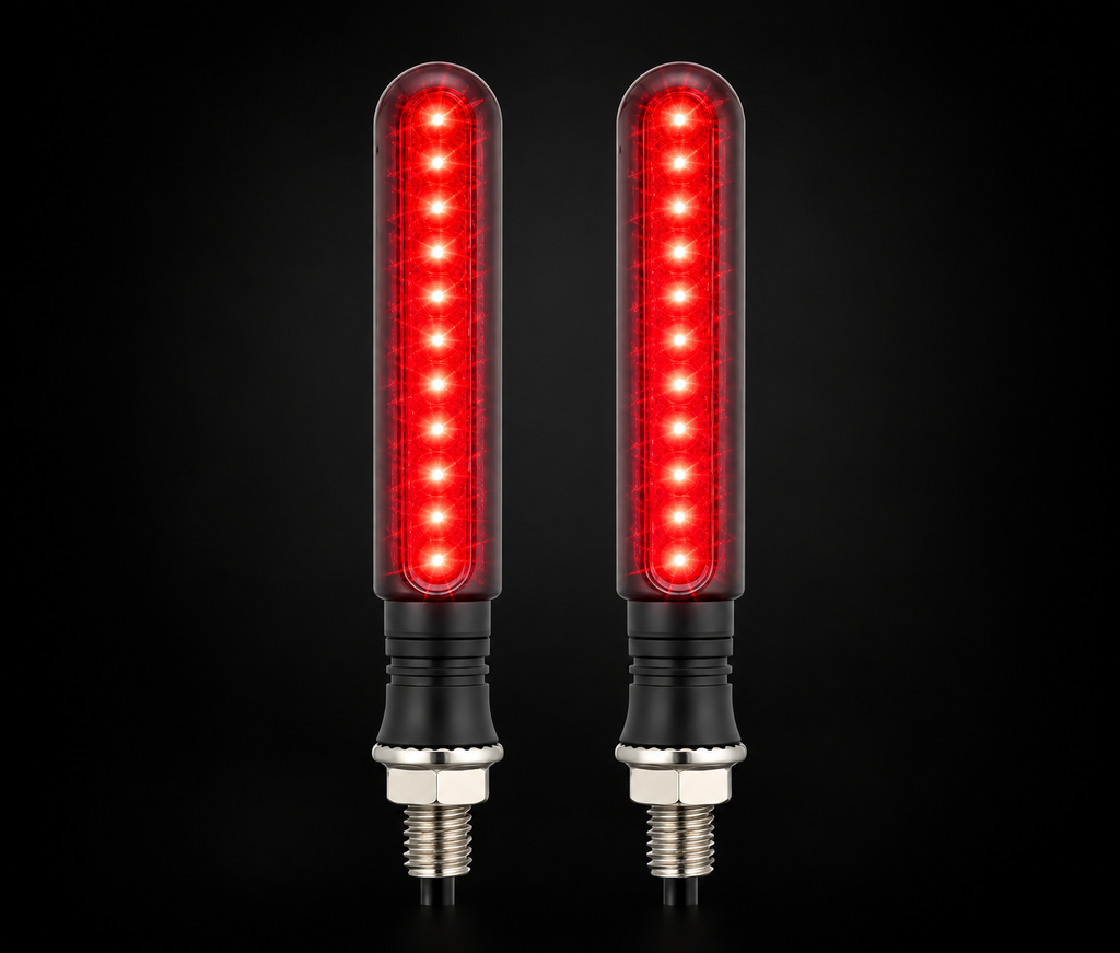 Clignotants LED séquentiels à effet défilant orange