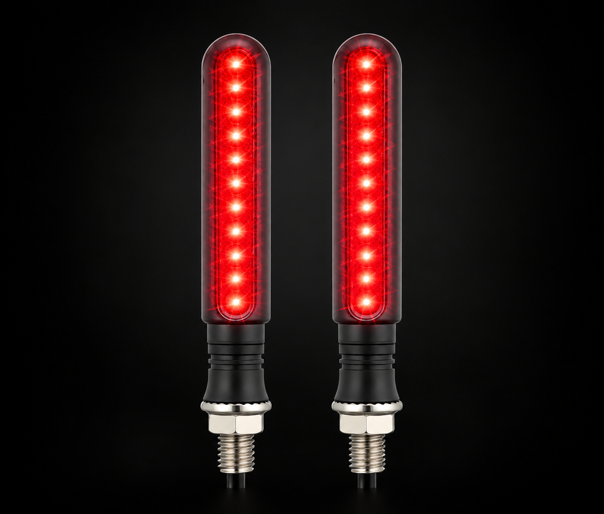 Clignotants LED séquentiels à effet défilant orange