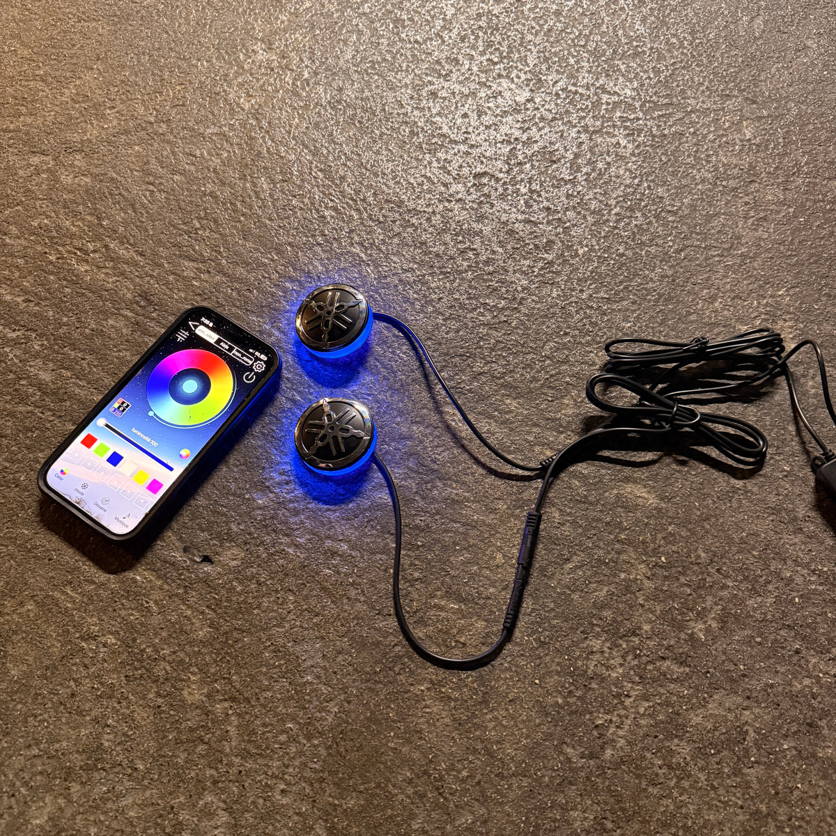 Logo LED RGB Yamaha / BMW